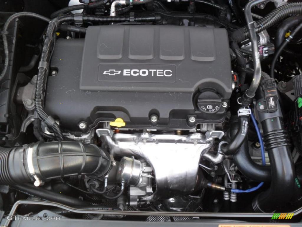 2011 Chevrolet Cruze LT 1.4 Liter Turbocharged DOHC 16-Valve VVT ECOTEC 4 Cylinder Engine Photo #37455189
