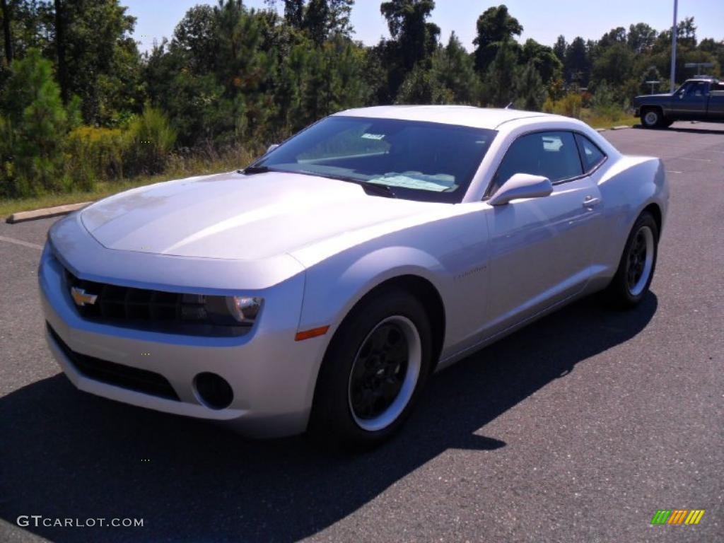 2011 Camaro LS Coupe - Silver Ice Metallic / Gray photo #1