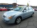 2008 Ice Blue Kia Spectra EX Sedan  photo #5