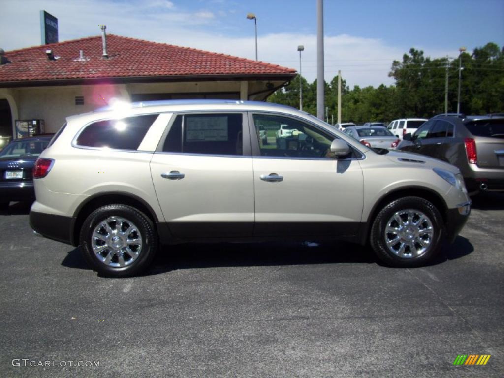 2011 Enclave CXL - Gold Mist Metallic / Cashmere/Cocoa photo #1