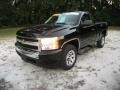 2008 Black Chevrolet Silverado 1500 LS Regular Cab  photo #9