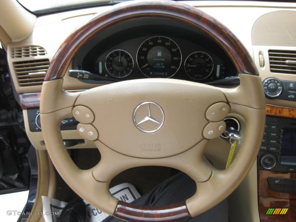 Cashmere Interior 2008 Mercedes-Benz E 350 4Matic Wagon Photo #37463337