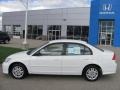 Taffeta White - Civic LX Sedan Photo No. 2
