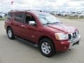 2006 Red Brawn Nissan Armada LE 4x4  photo #4