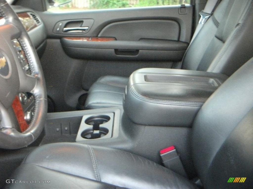 2007 Silverado 1500 LTZ Extended Cab 4x4 - Black / Ebony Black photo #14