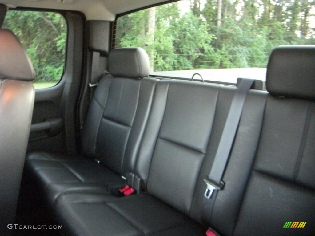 2007 Silverado 1500 LTZ Extended Cab 4x4 - Black / Ebony Black photo #17