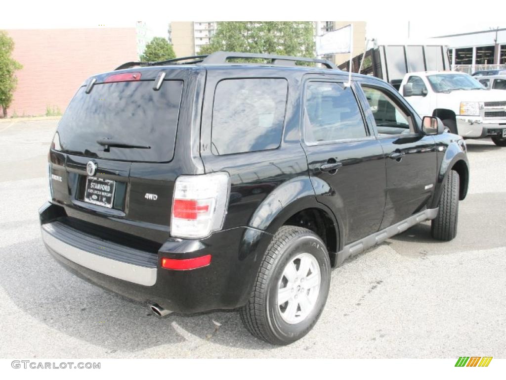 2008 Mariner I4 4WD - Black / Stone photo #6