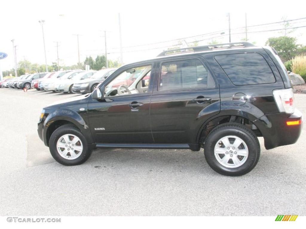 2008 Mariner I4 4WD - Black / Stone photo #11