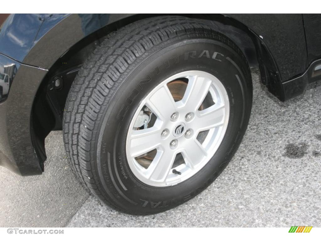 2008 Mariner I4 4WD - Black / Stone photo #15