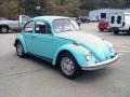 1972 Light Blue Volkswagen Beetle Coupe  photo #3