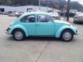 1972 Light Blue Volkswagen Beetle Coupe  photo #4