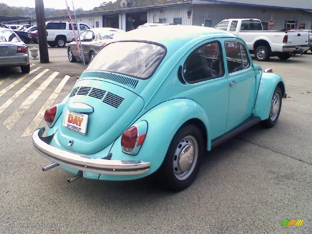 1972 Beetle Coupe - Light Blue / Black photo #5