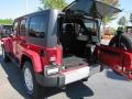 2011 Flame Red Jeep Wrangler Unlimited Sahara 4x4  photo #9
