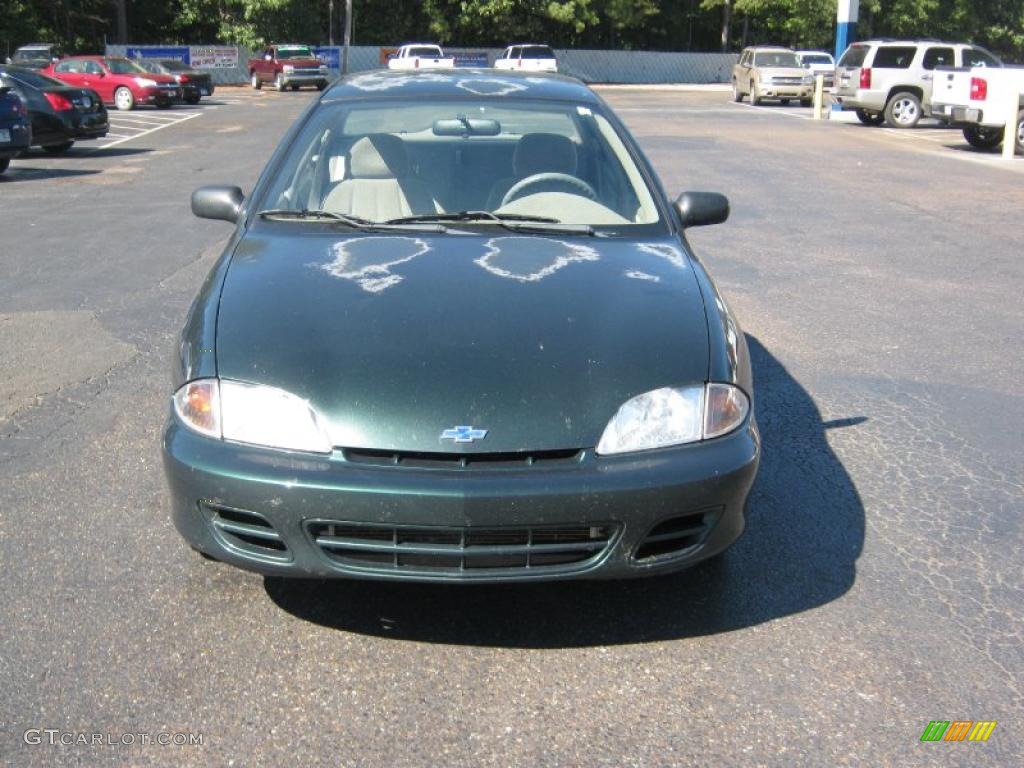 2002 Cavalier LS Sedan - Forest Green Metallic / Neutral photo #8