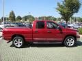 2007 Inferno Red Crystal Pearl Dodge Ram 1500 ST Quad Cab  photo #6