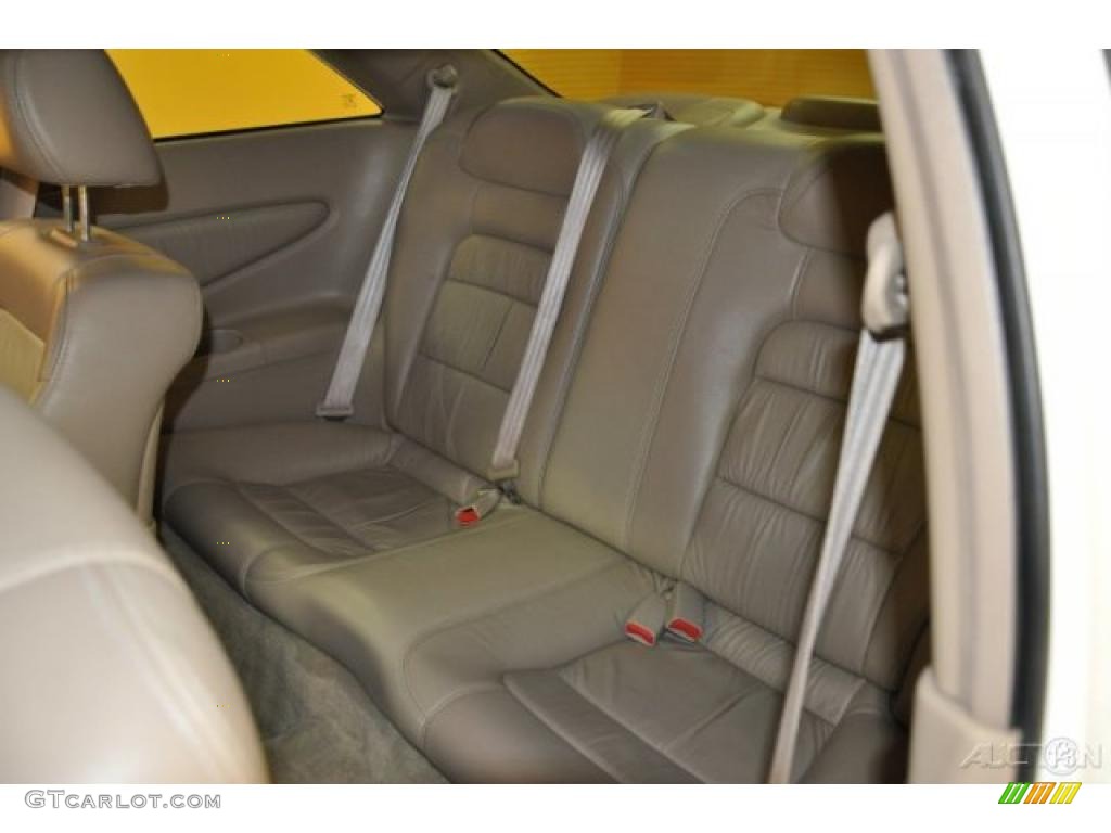 2000 Accord EX V6 Coupe - Taffeta White / Ivory photo #14