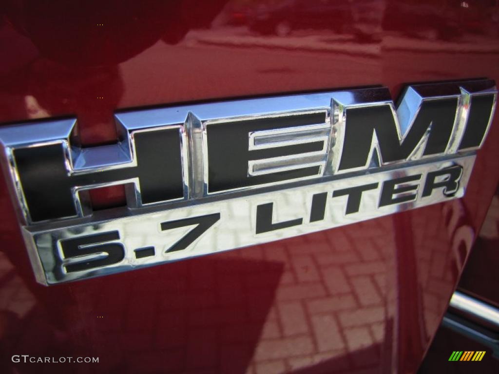 2007 Ram 1500 ST Quad Cab - Inferno Red Crystal Pearl / Medium Slate Gray photo #29