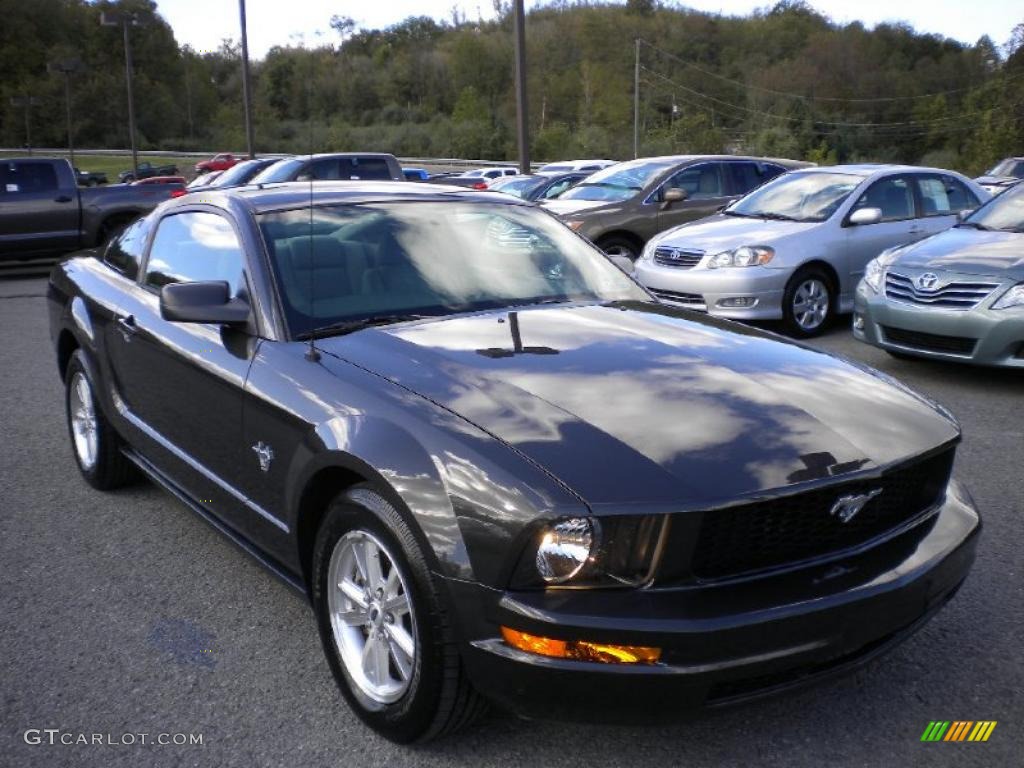 2009 Mustang V6 Coupe - Alloy Metallic / Light Graphite photo #1