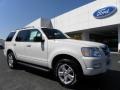 2010 White Suede Ford Explorer XLT  photo #1