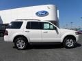 2010 White Suede Ford Explorer XLT  photo #2