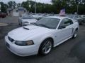 2003 Oxford White Ford Mustang GT Coupe  photo #1