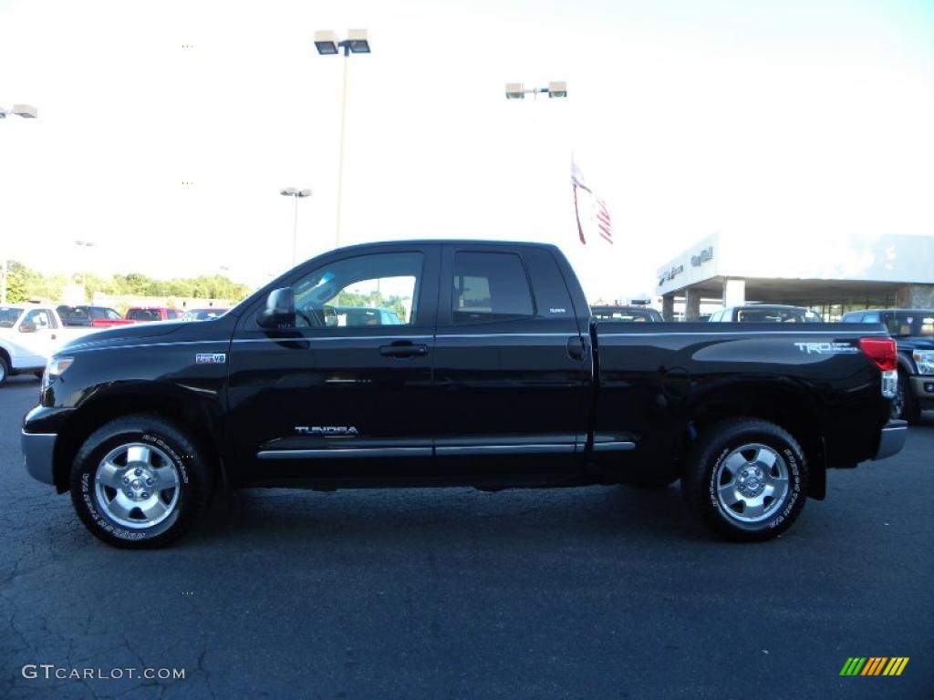 2010 Tundra TRD Double Cab - Black / Graphite Gray photo #5