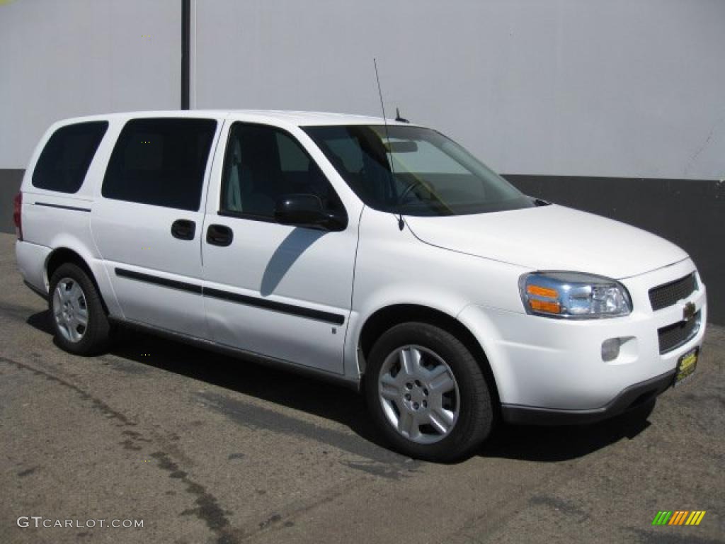 2008 Summit White Chevrolet Uplander LS 37423550 Car