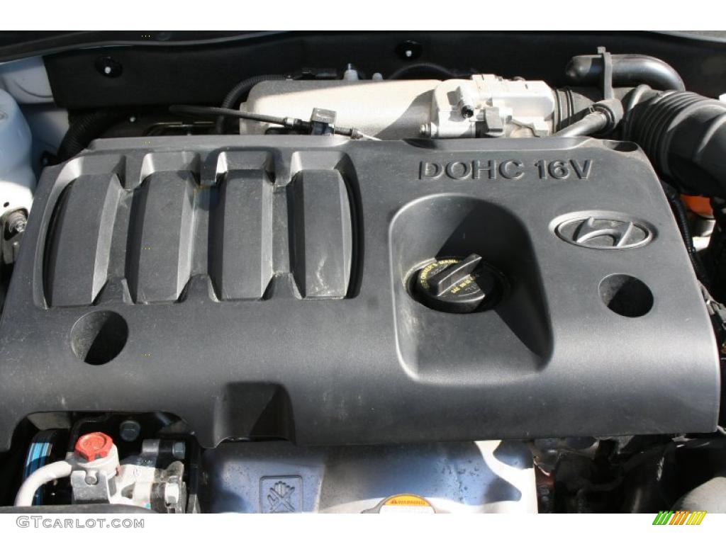 2009 Accent GLS 4 Door - Platinum Silver / Gray photo #5