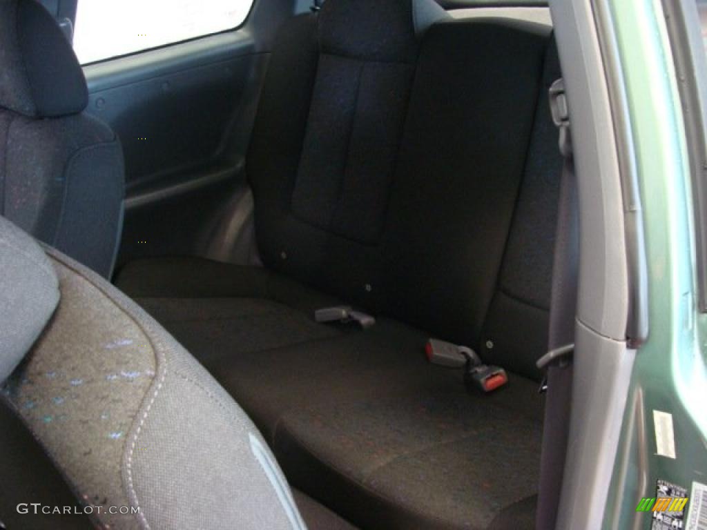 2003 Accent GT Coupe - Quartz Green Metallic / Gray photo #24