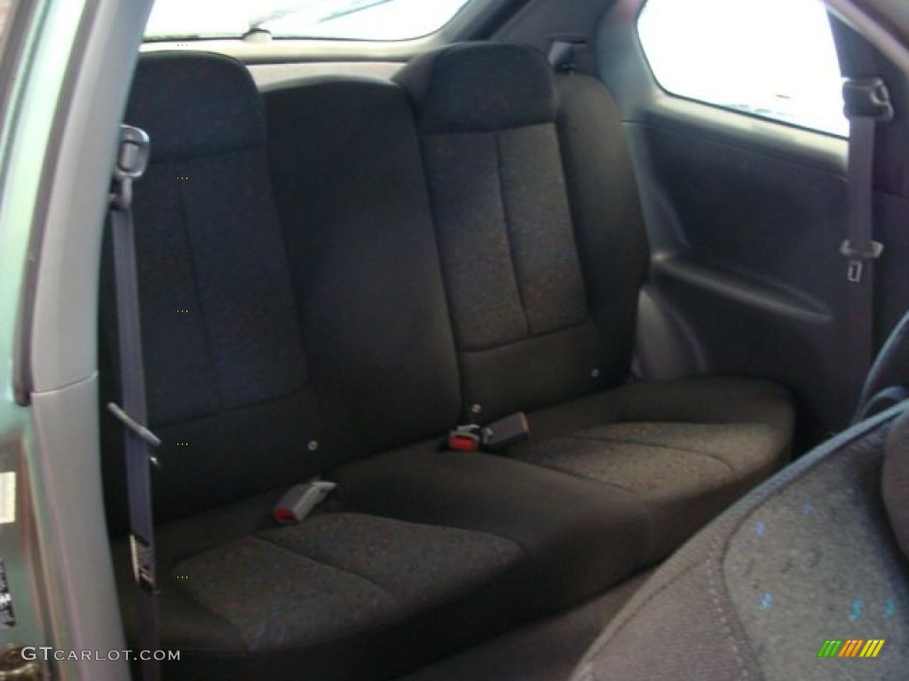 2003 Accent GT Coupe - Quartz Green Metallic / Gray photo #30
