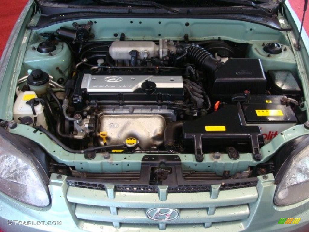 2003 Hyundai Accent GT Coupe Engine Photos