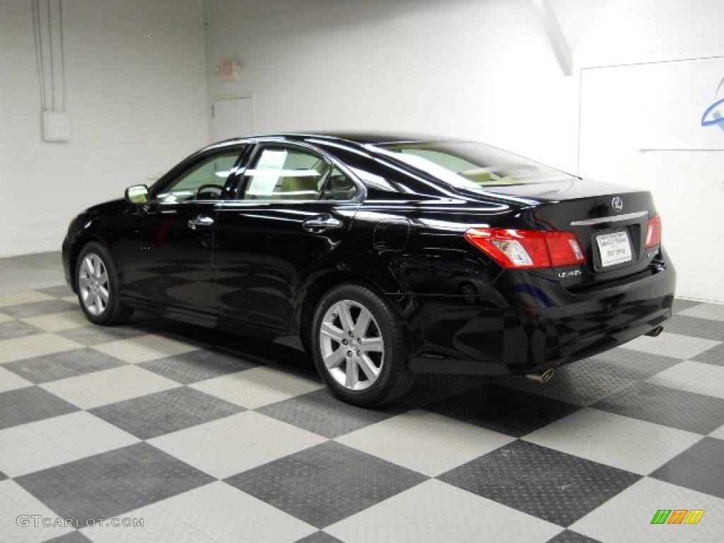 2008 ES 350 - Obsidian Black / Cashmere photo #9