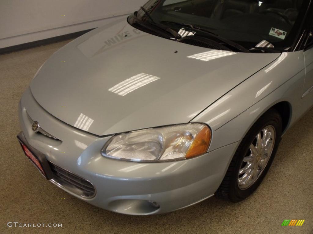 2002 Sebring Limited Convertible - Sterling Blue Satin Glow / Deep Royal Blue photo #8