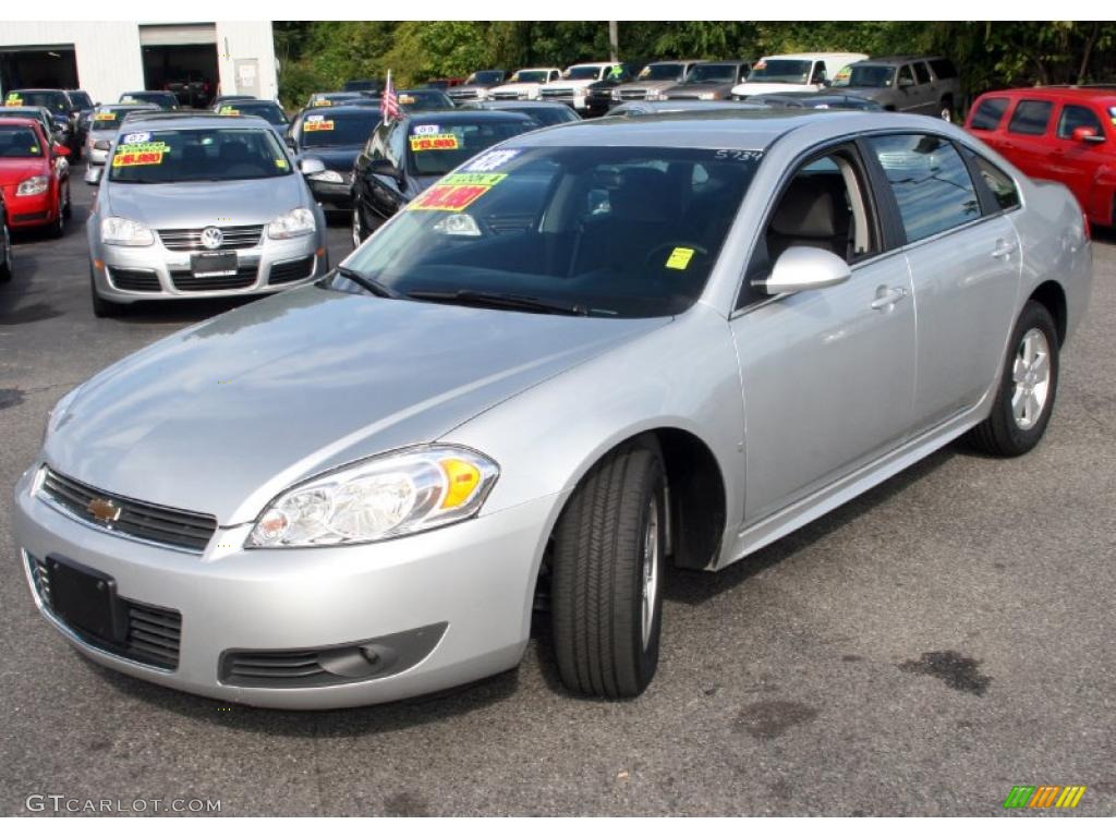 2010 Impala LT - Silver Ice Metallic / Gray photo #1