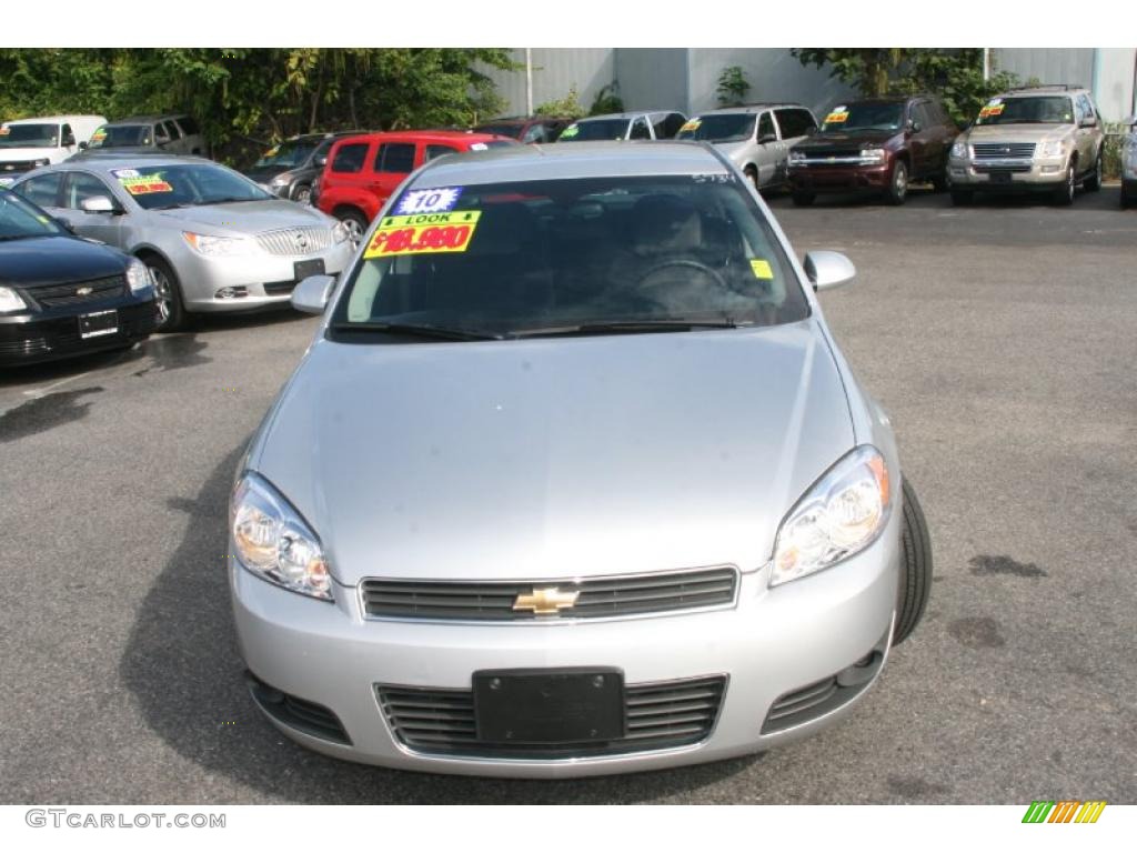 2010 Impala LT - Silver Ice Metallic / Gray photo #2