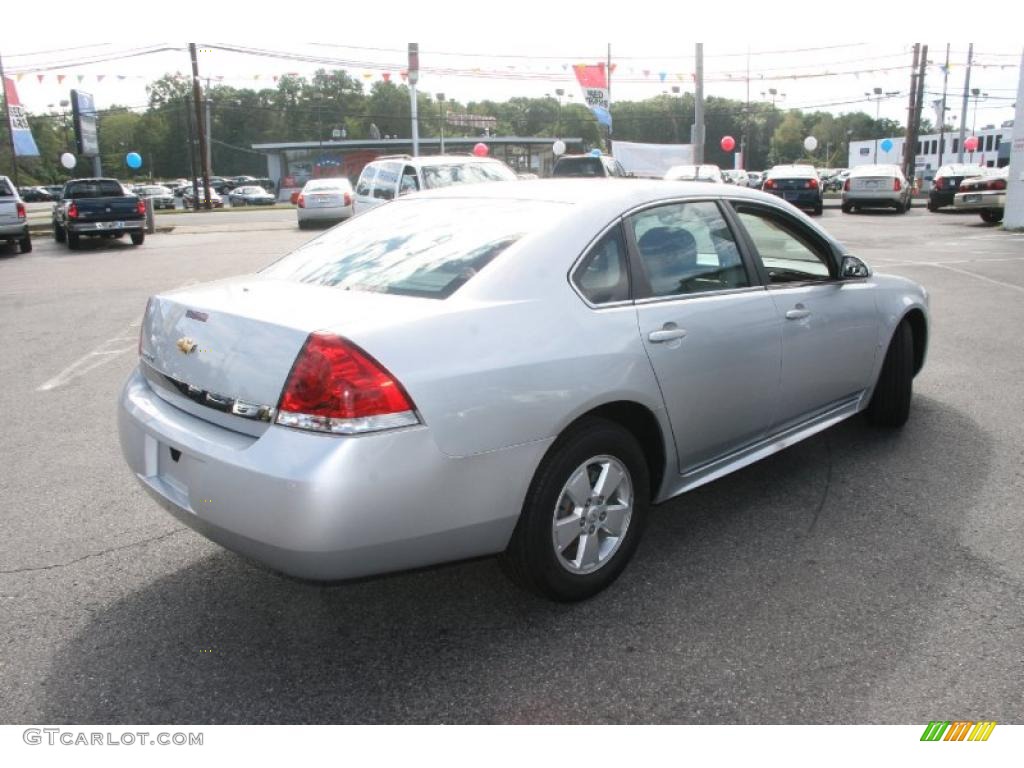 2010 Impala LT - Silver Ice Metallic / Gray photo #5