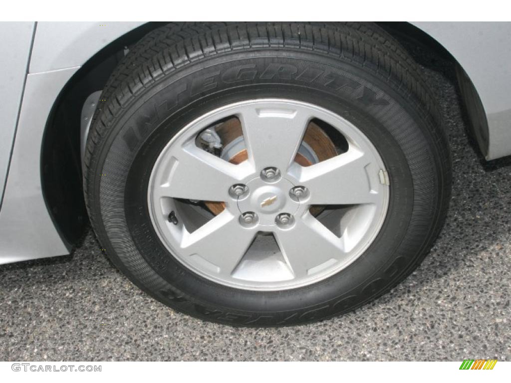 2010 Impala LT - Silver Ice Metallic / Gray photo #20