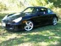 Black 2002 Porsche 911 Carrera 4S Coupe
