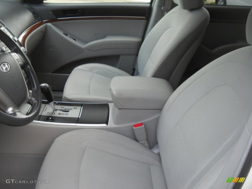 Gray Interior 2008 Hyundai Veracruz SE Photo #37493444