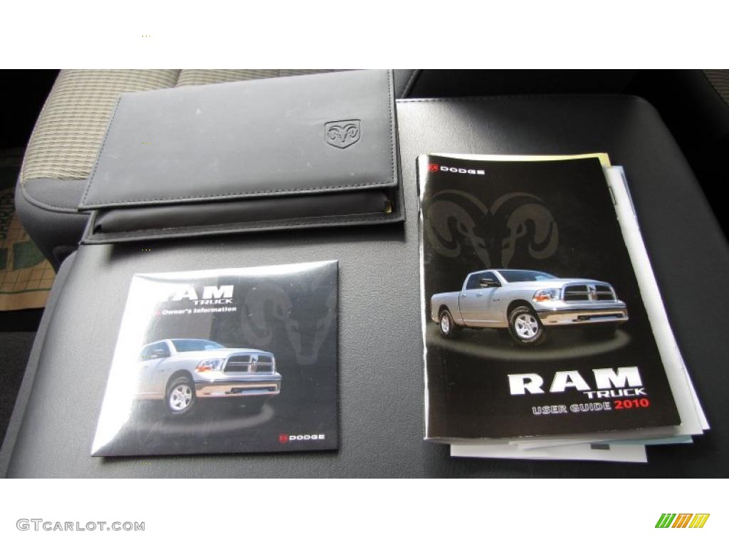 2010 Ram 1500 SLT Quad Cab 4x4 - Brilliant Black Crystal Pearl / Dark Slate/Medium Graystone photo #31