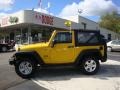 Detonator Yellow - Wrangler X 4x4 Photo No. 1