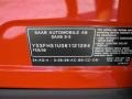  2006 9-3 Aero SportCombi Wagon Laser Red Color Code 278