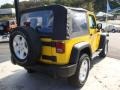 2008 Detonator Yellow Jeep Wrangler X 4x4  photo #4