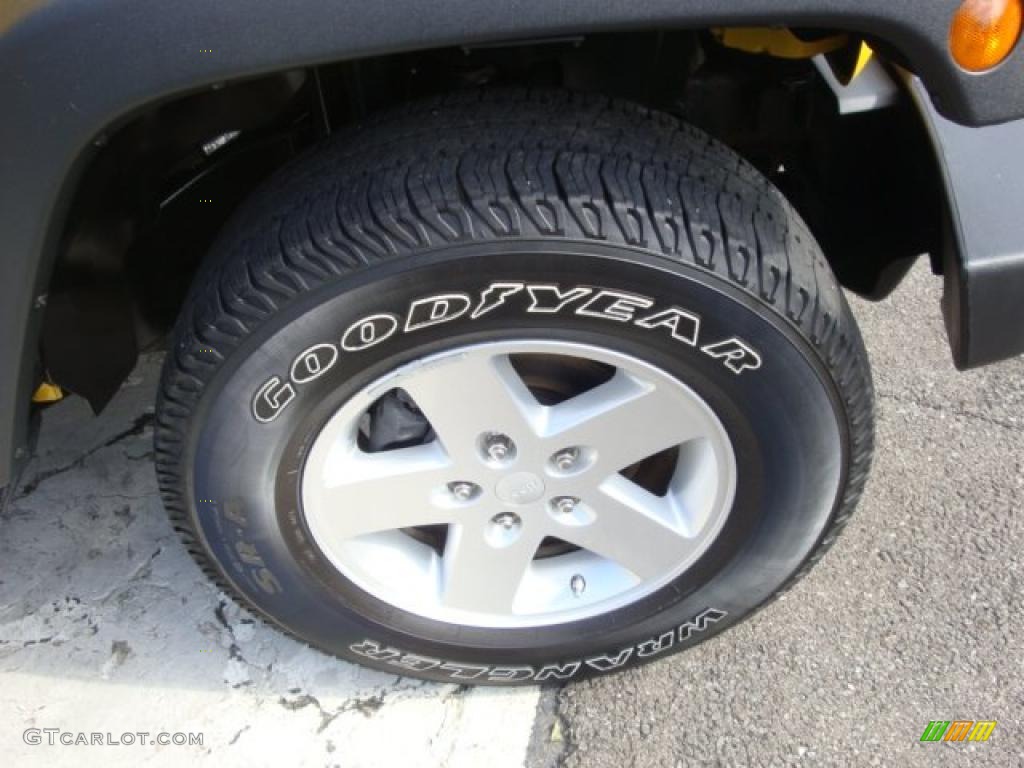 2008 Wrangler X 4x4 - Detonator Yellow / Dark Slate Gray/Medium Slate Gray photo #13