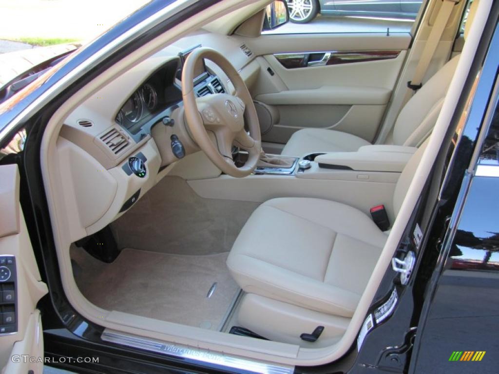 Savanna/Cashmere Interior 2008 Mercedes-Benz C 300 4Matic Luxury Photo #37499608