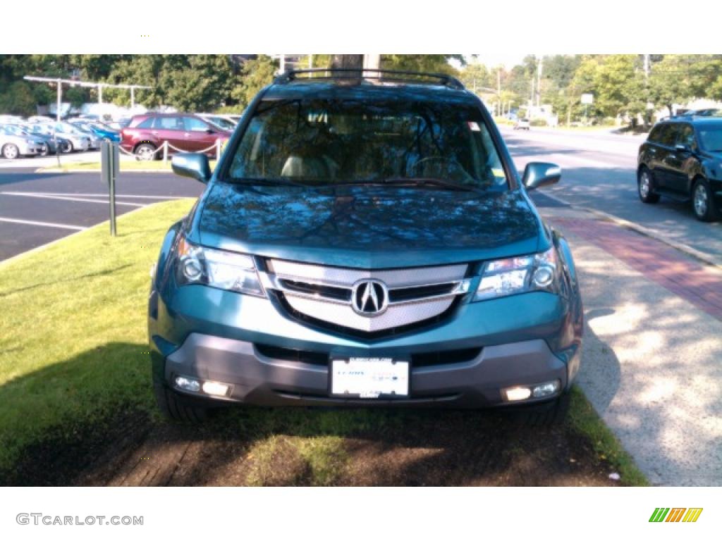 2007 MDX  - Steel Blue Metallic / Ebony photo #3