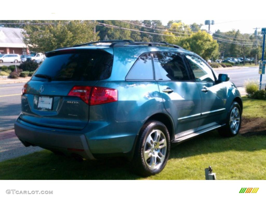 2007 MDX  - Steel Blue Metallic / Ebony photo #5