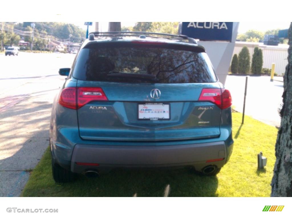 2007 MDX  - Steel Blue Metallic / Ebony photo #6