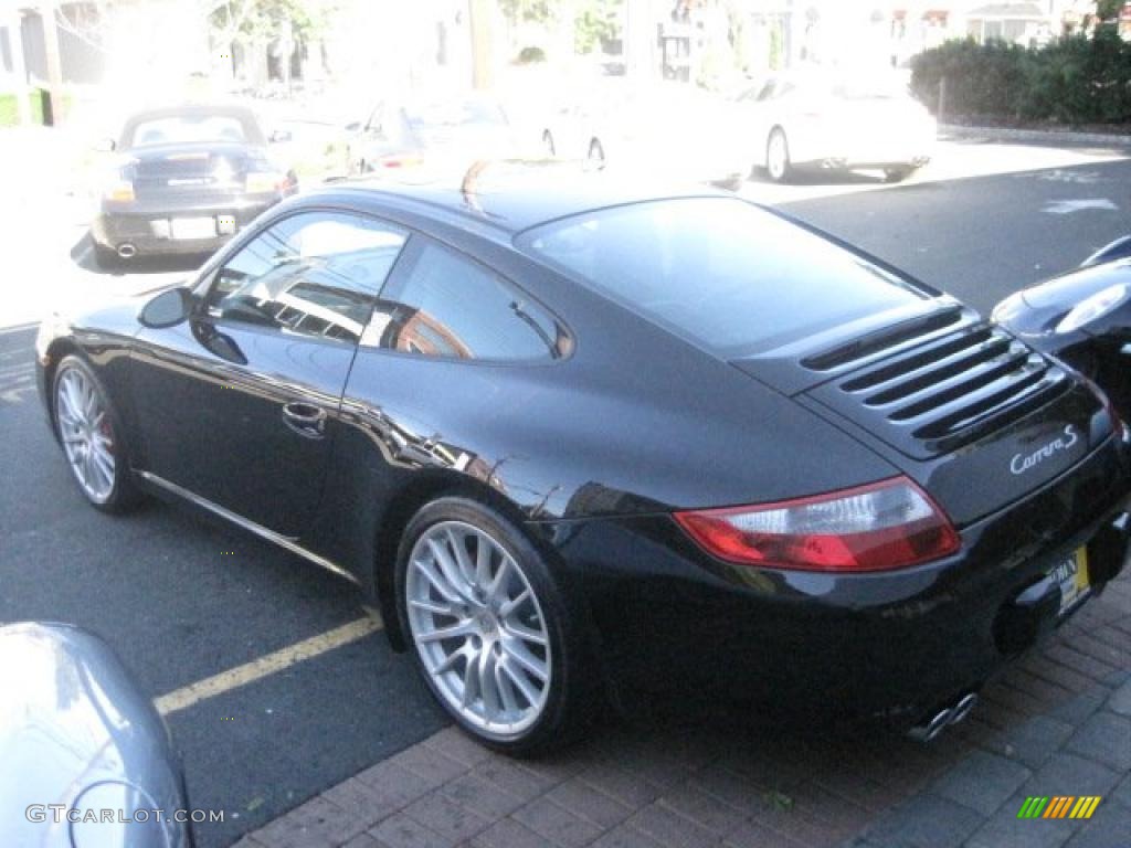 2007 911 Carrera S Coupe - Black / Black photo #4