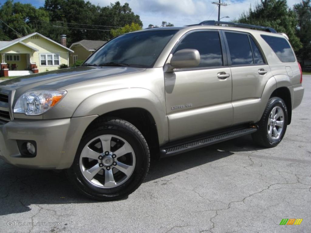 2006 4Runner Limited 4x4 - Driftwood Pearl / Taupe photo #4